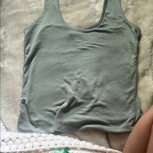 Rue21 Gray Fitted Tank Top